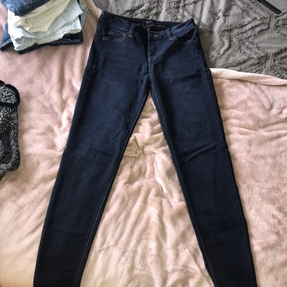 High waisted jeggings